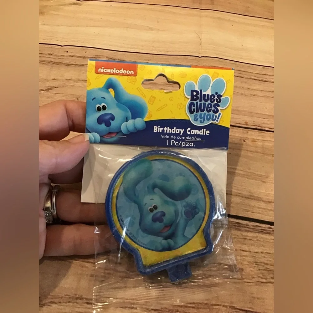 Blues clue & you birthday candle 1pcs-new